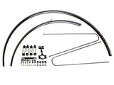 BLB CLASSIC ROUND FENDERS - POLISHED BLACK
