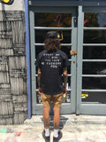 Tour De FU tees Black/White print