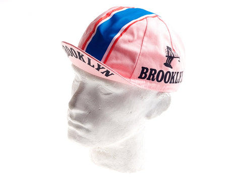 VINTAGE CYCLING CAPS - BROOKLYN PINK