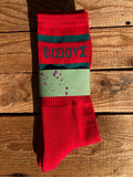 "ΒΙΣΙΟΥΣ ΑΘΕΝΣ" CREW SOCKS PEPPER SAUCE