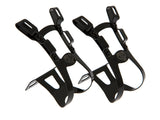 BLB Steel Toe Clips DB/DG-Black/Silver size L