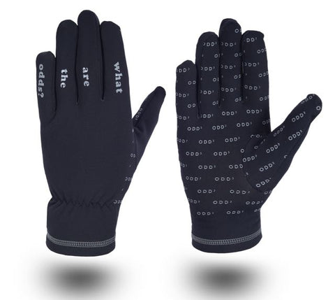 ODD³ "WHAT ARE THE ODDS" LIGHTWEIGHT GLOVES BLACK