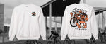 STRONG COFFEE/FAST BIKES Ltd edition Crewneck VCA x LOT51 X BR