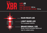 Kryptonite XBR REAR Light